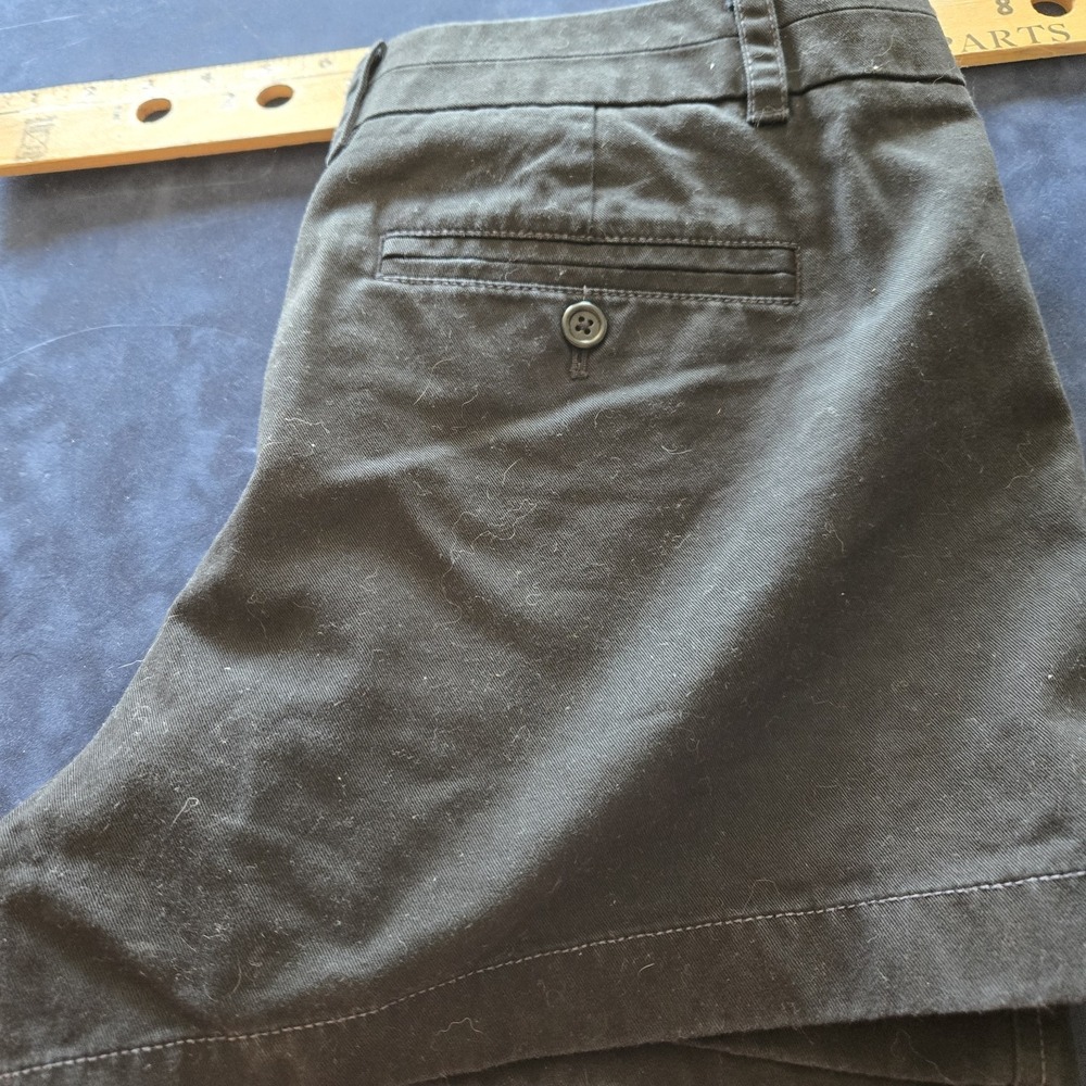 J. CREW CHINO Grey SHORTS WOMEN'S SIZE 12 100% Cotton - Picture 6 of 6
